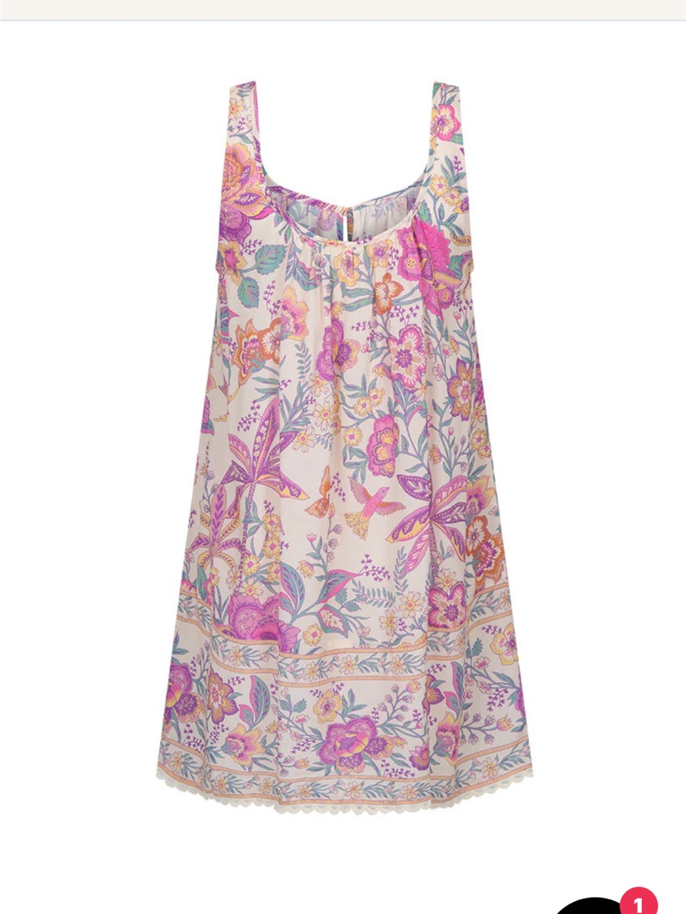 🔥🔥SALE!!🔥🔥 Spell Designs Mojave Lily Mini Floral Sleeveless mini Dress - Picture 5 of 14